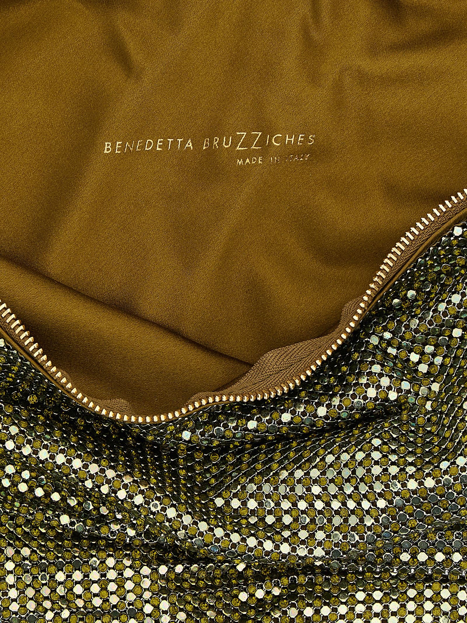 Benedetta Bruzziches Ursula Shoulder Bag Green