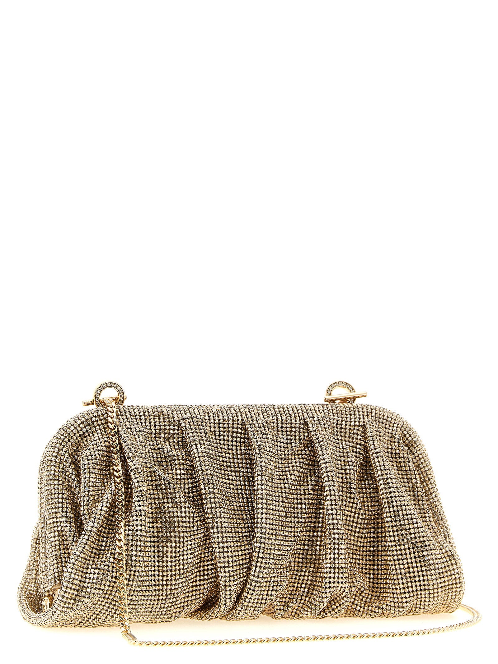 Benedetta Bruzziches Venus La Grande Clutch Silver