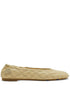 Burberry Sadler quilted leather ballerinas Beige