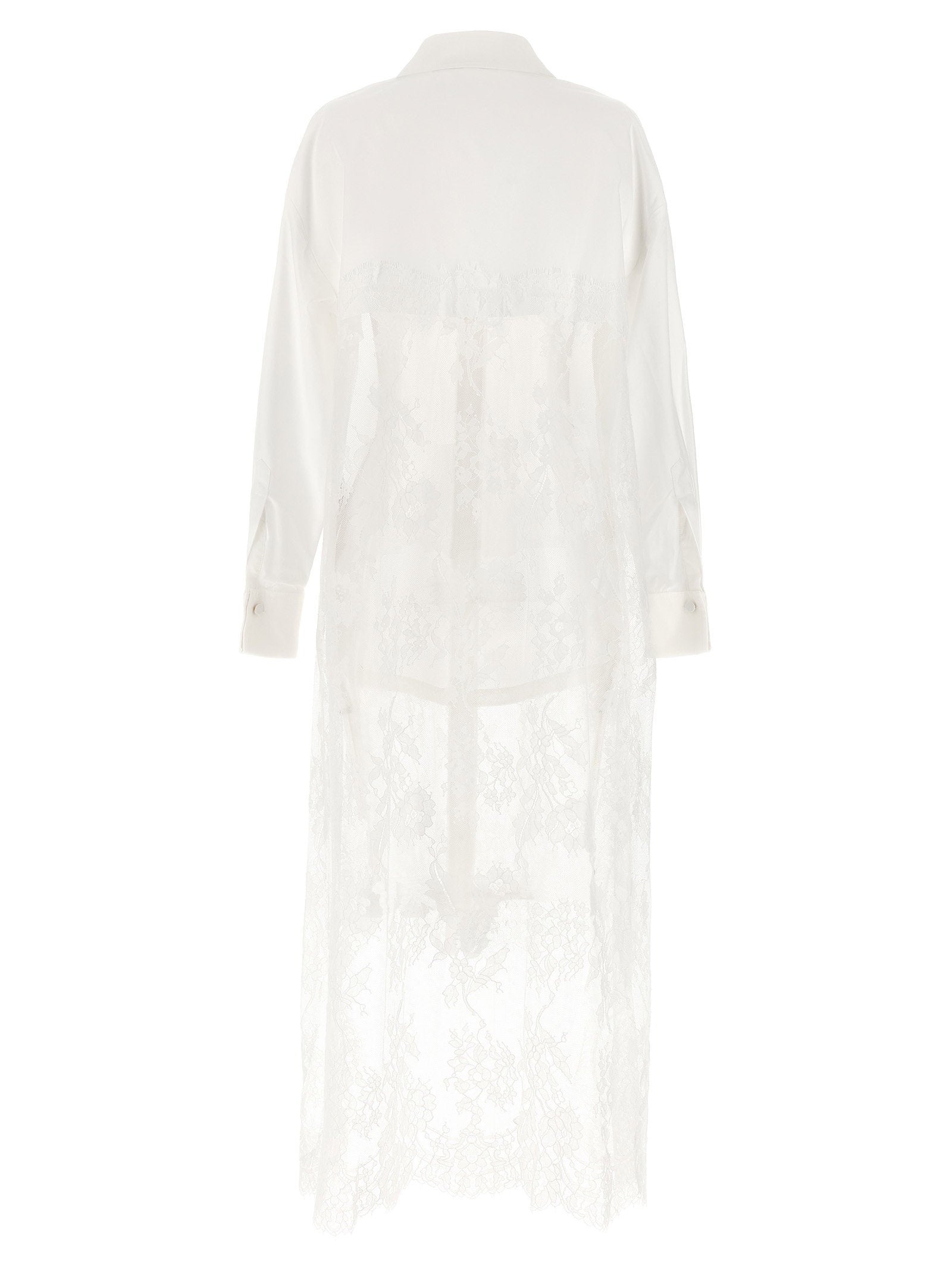 Zimmermann Vaillant Lace Dress White