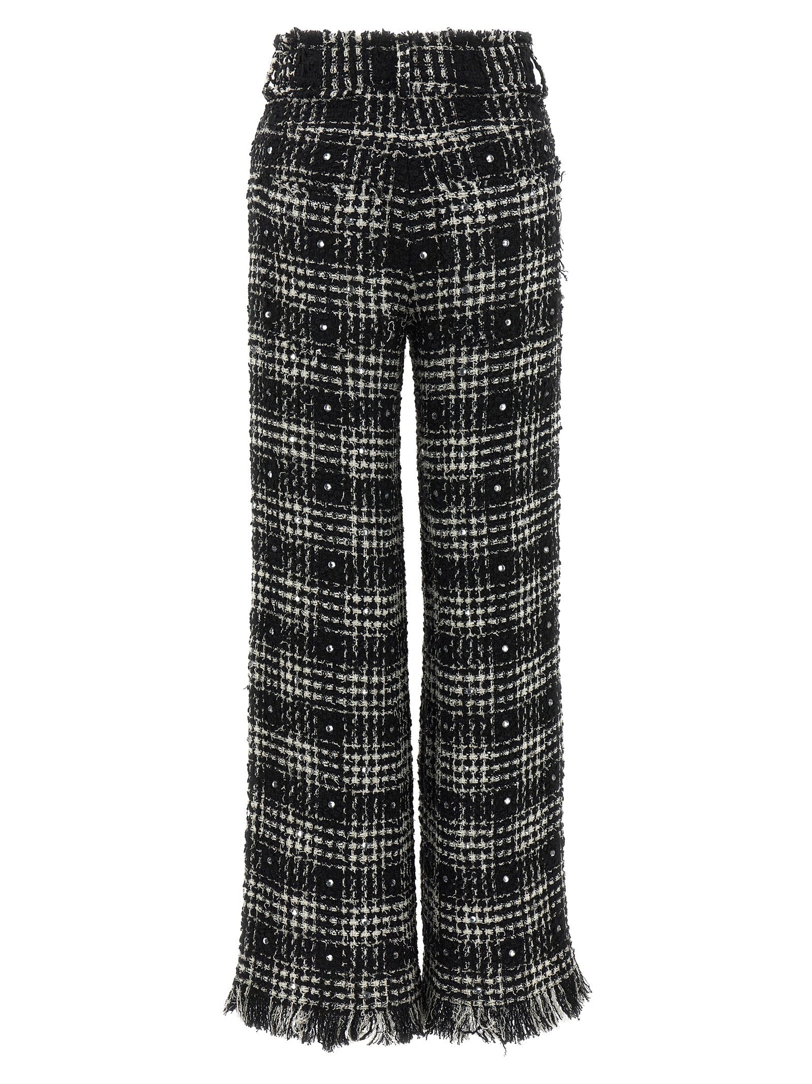 Giuseppe Di Morabito Prince Of Wales Pants White/black