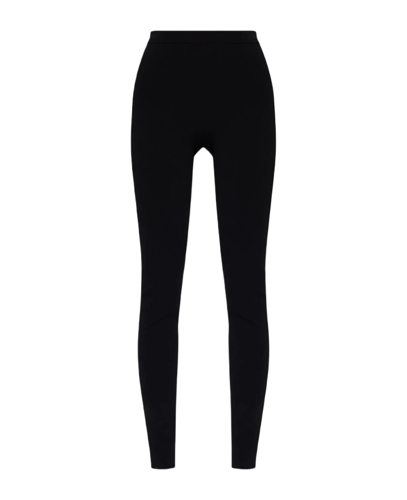 Ferragamo Leggings With Logo Black