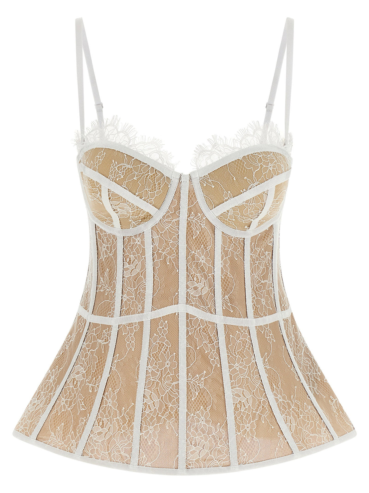 Giuseppe Di Morabito Bustier Top White