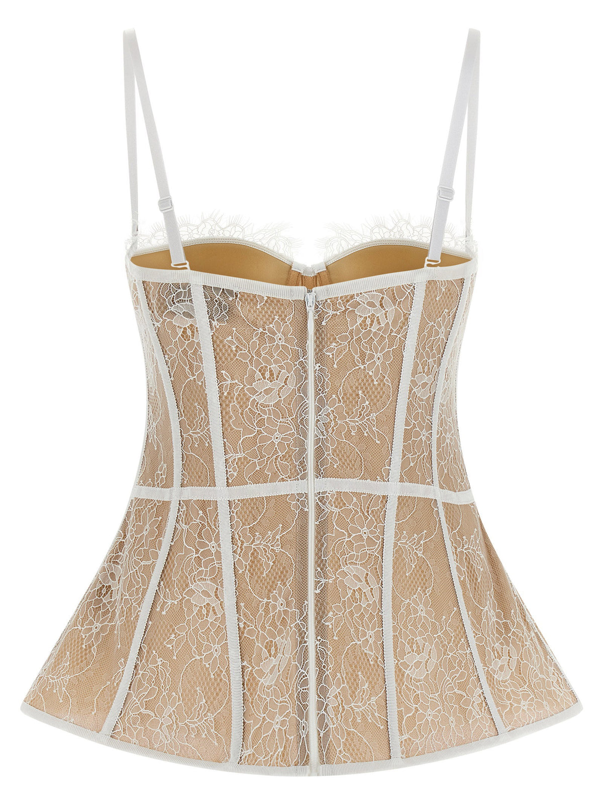 Giuseppe Di Morabito Bustier Top White
