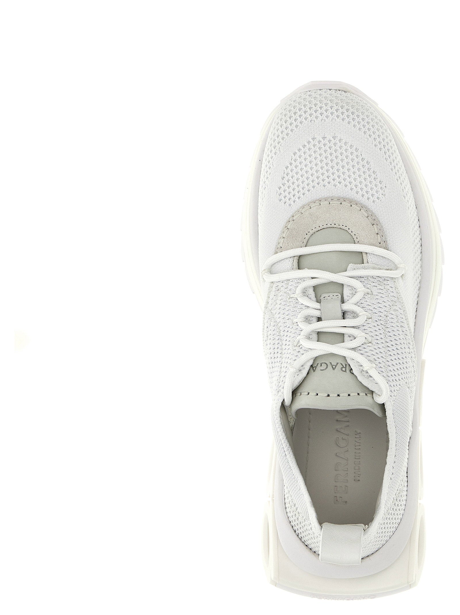 Ferragamo Mina Sneakers White