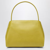 Ferragamo Hug Soft M Shoulder Bag in Lime/Moss Orange Leather