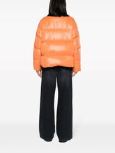 Peuterey Hooded puffer Jacket Orange