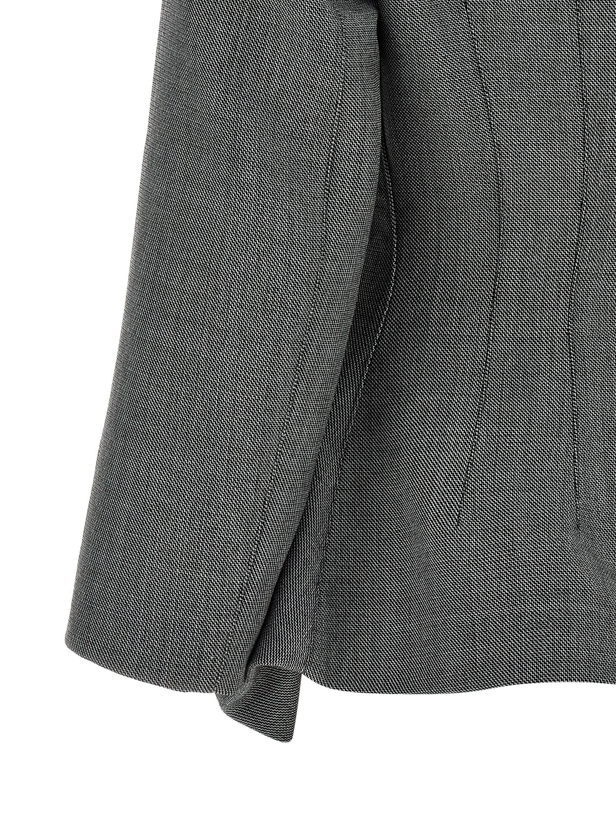 Magda Butrym 02 Blazer Gray