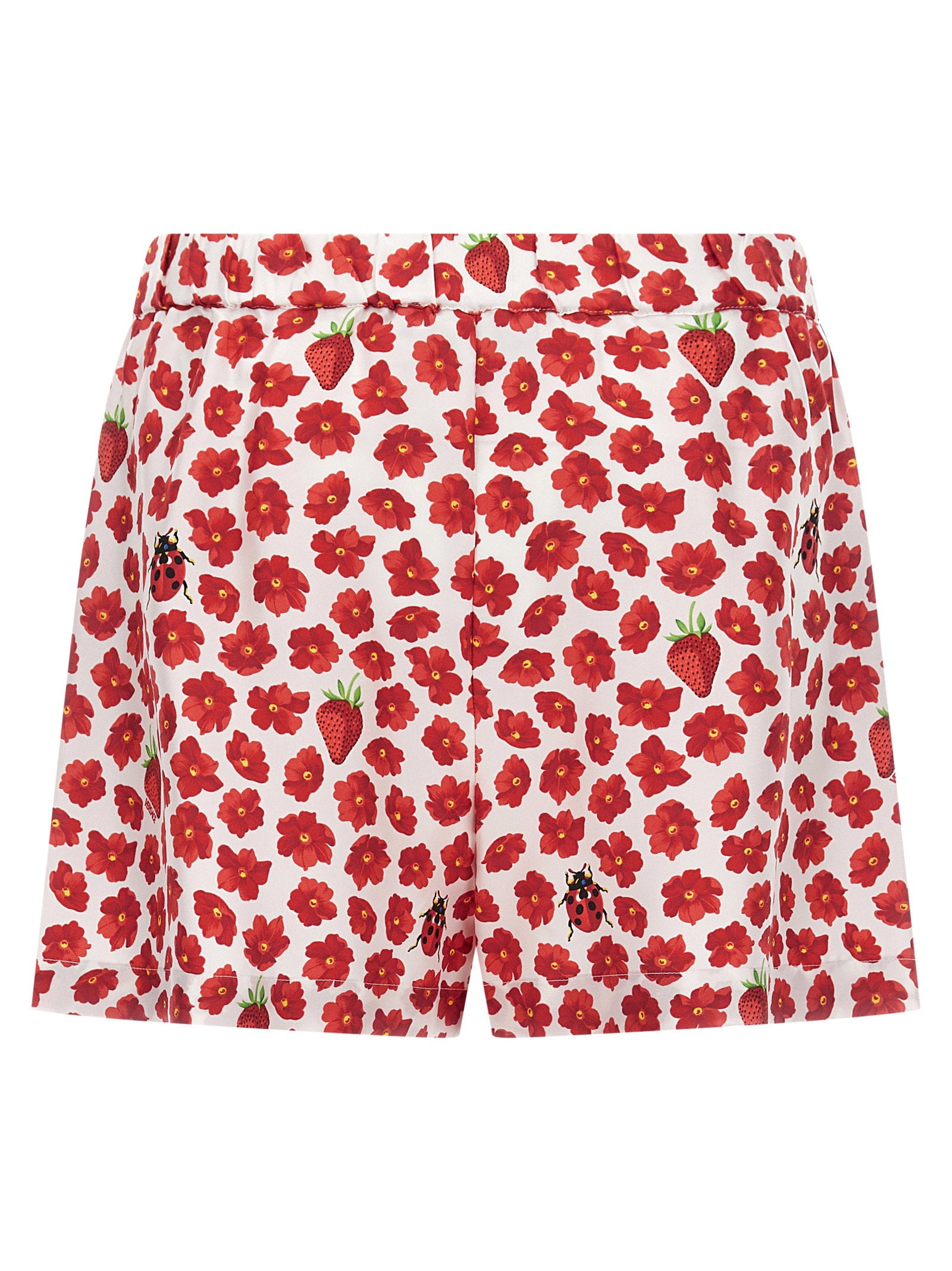 Versace Strawberry Garden Shorts Multicolor