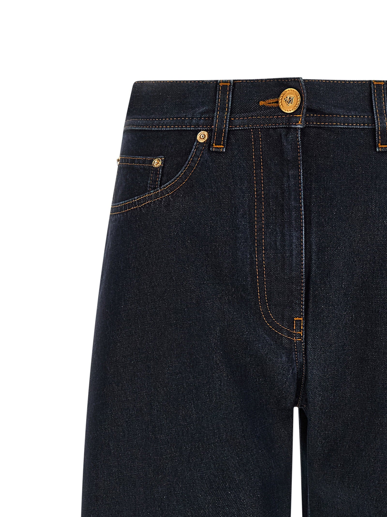 Versace Soft Wash Jeans Blue