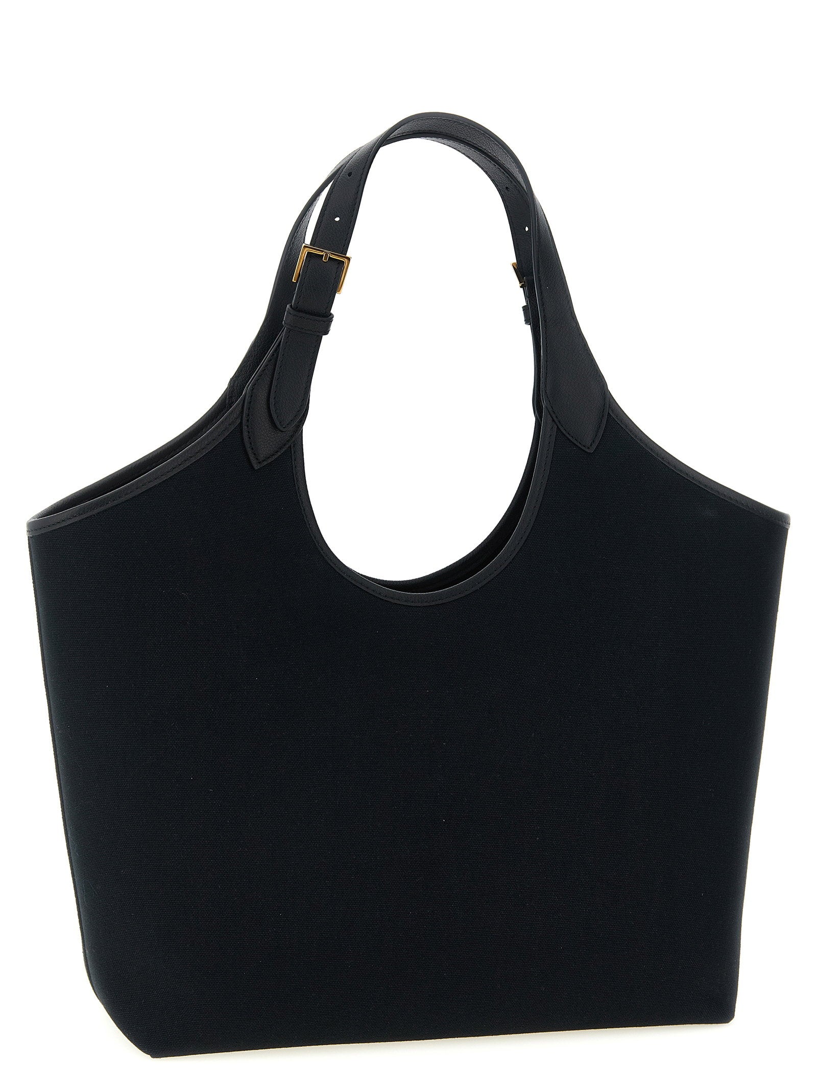 Versace Medium La Medusa Shopping Bag Black