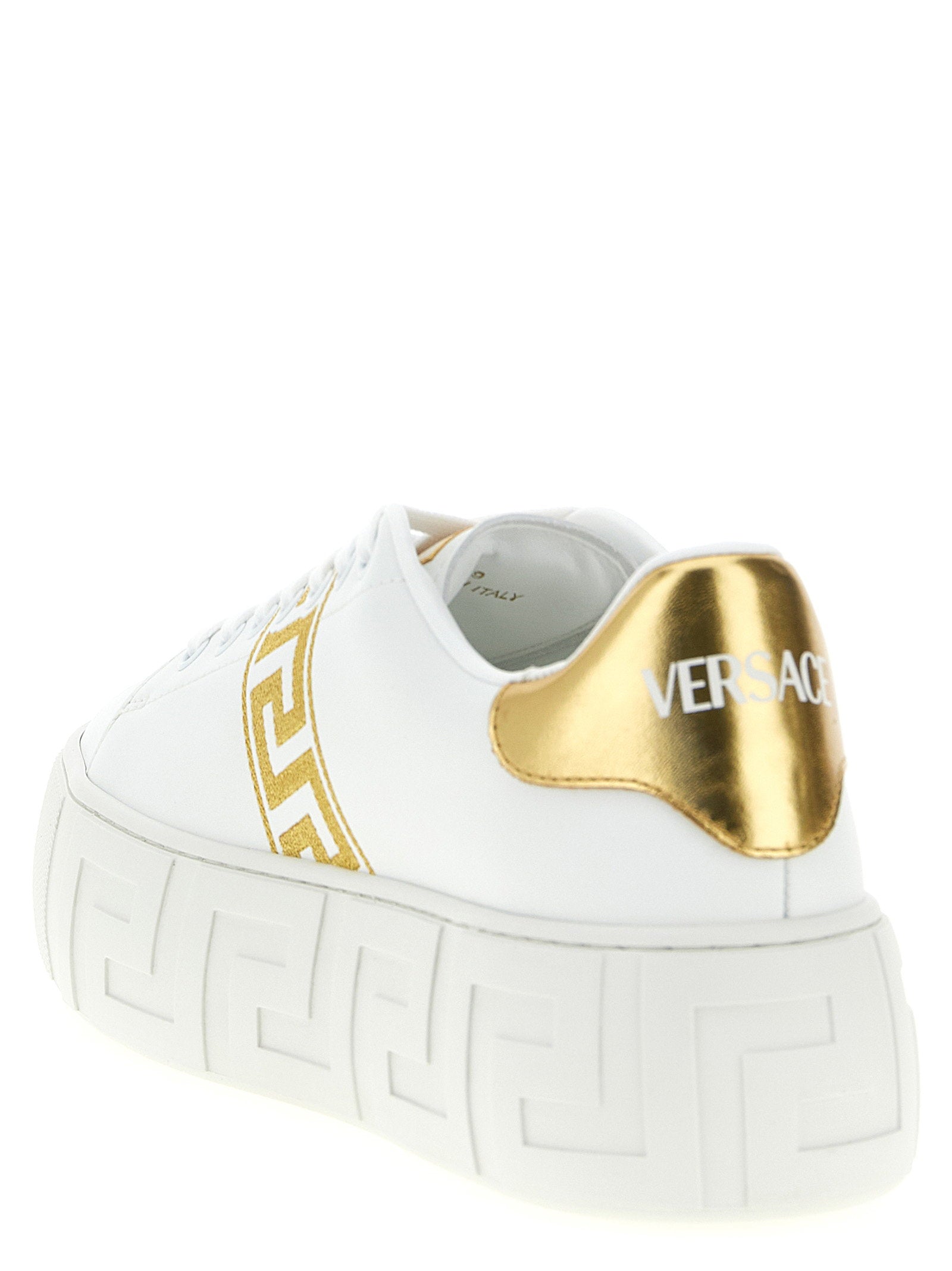 Versace La Greca Sneakers Gold
