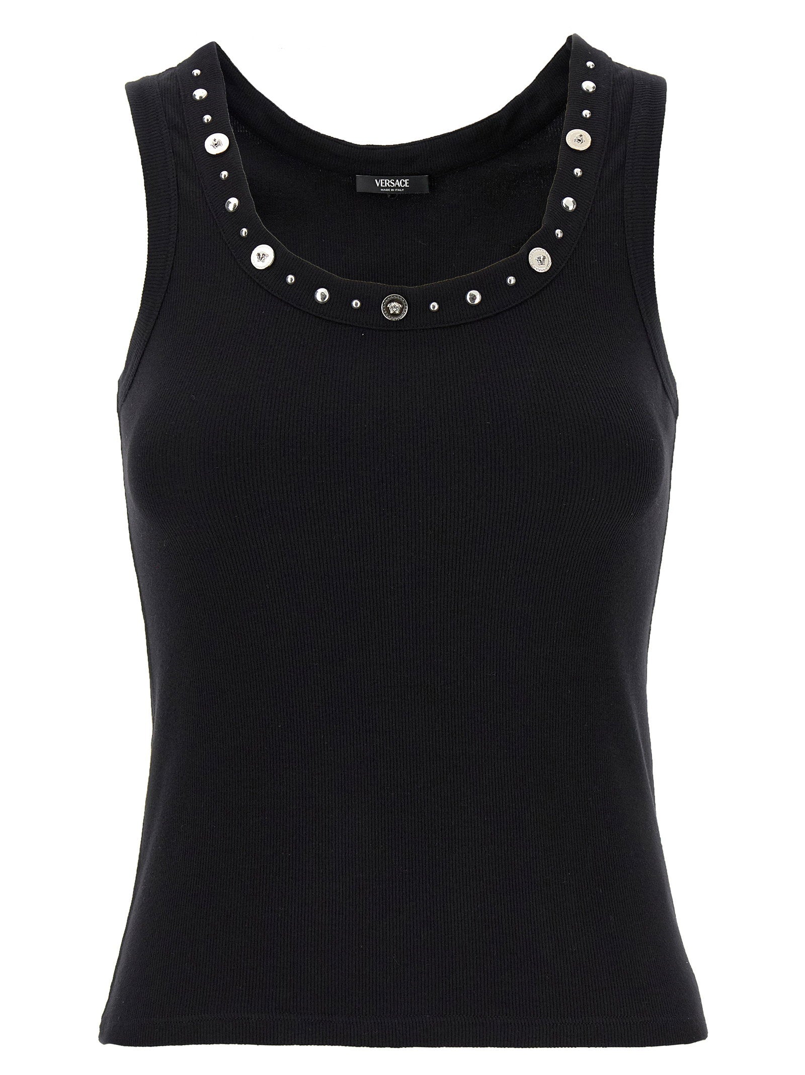 Versace Medusa Tank Top Black