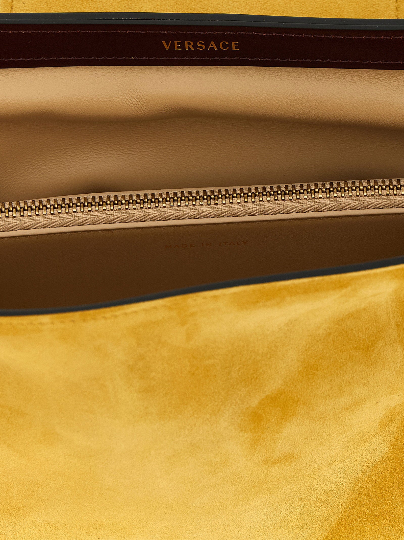 Versace Vivian Clutch Yellow