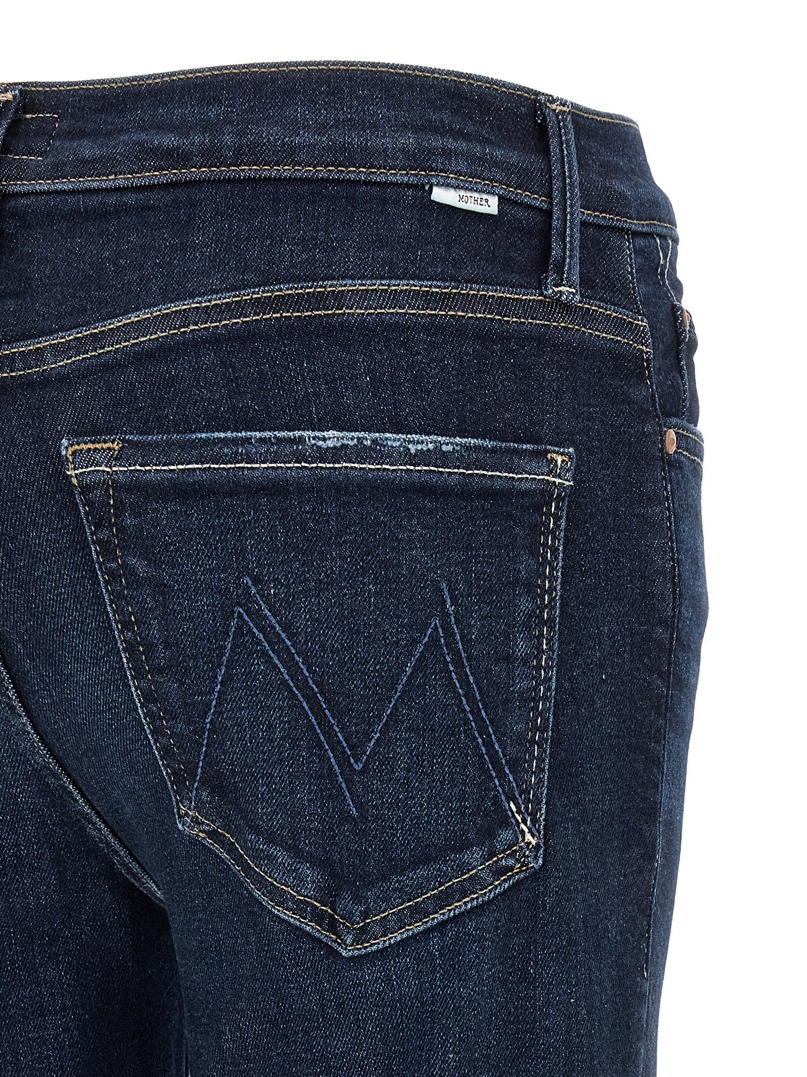 Mother The Rascal Skimp Jeans Blue