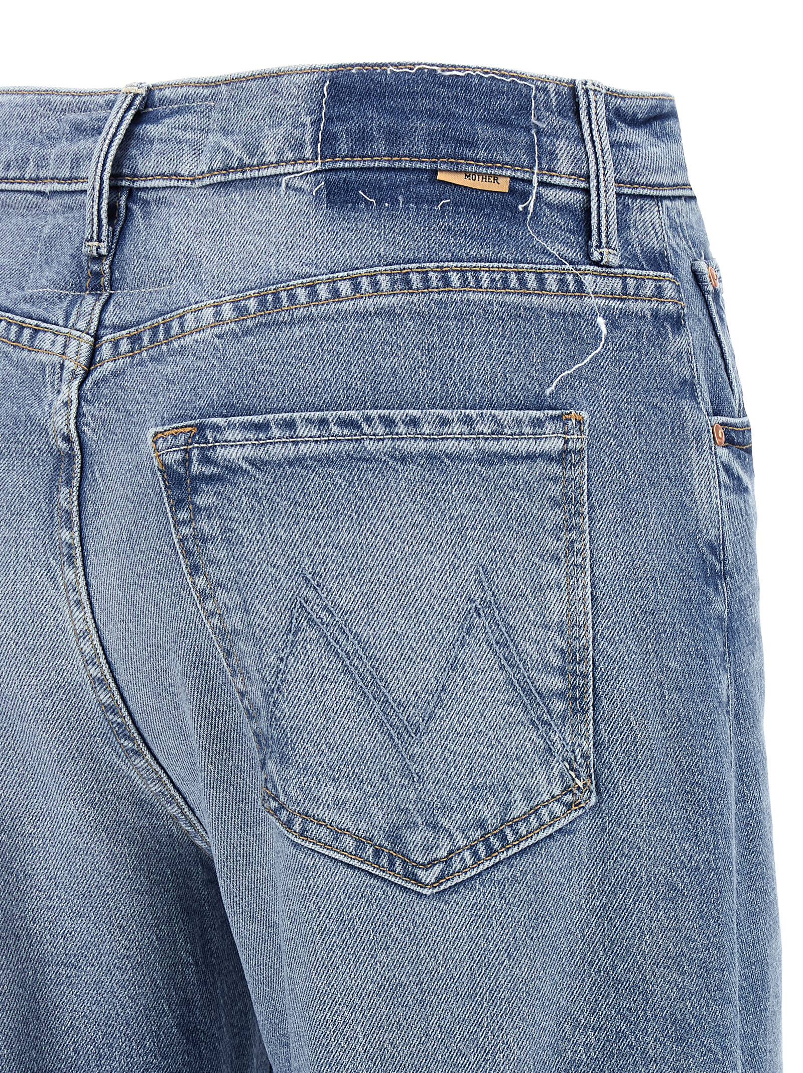 Mother The Lasso Sneak Jeans Light blue