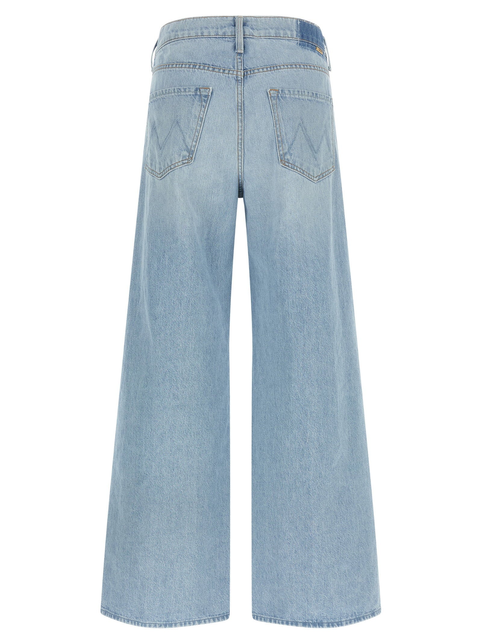 Mother The Ditcher Roller Skimp Jeans Light blue