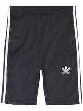 Adidas X Balenciaga Logo-Jacquard High-Rise Stretch Shorts Black