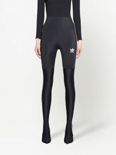 Adidas X Balenciaga Logo-Jacquard High-Rise Stretch Shorts Black