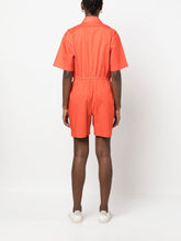 Paul Smith Short Cotton Playsuit Orange