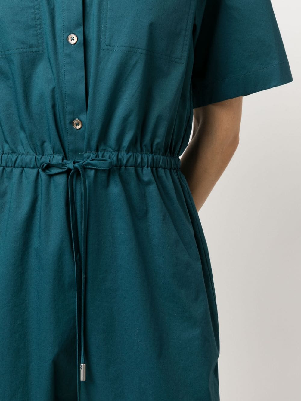 Paul Smith Short Cotton Playsuit Blue