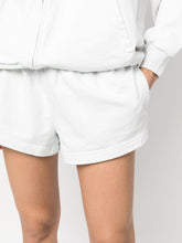 Balenciaga Flared Cotton Elasticated-Waist Shorts White