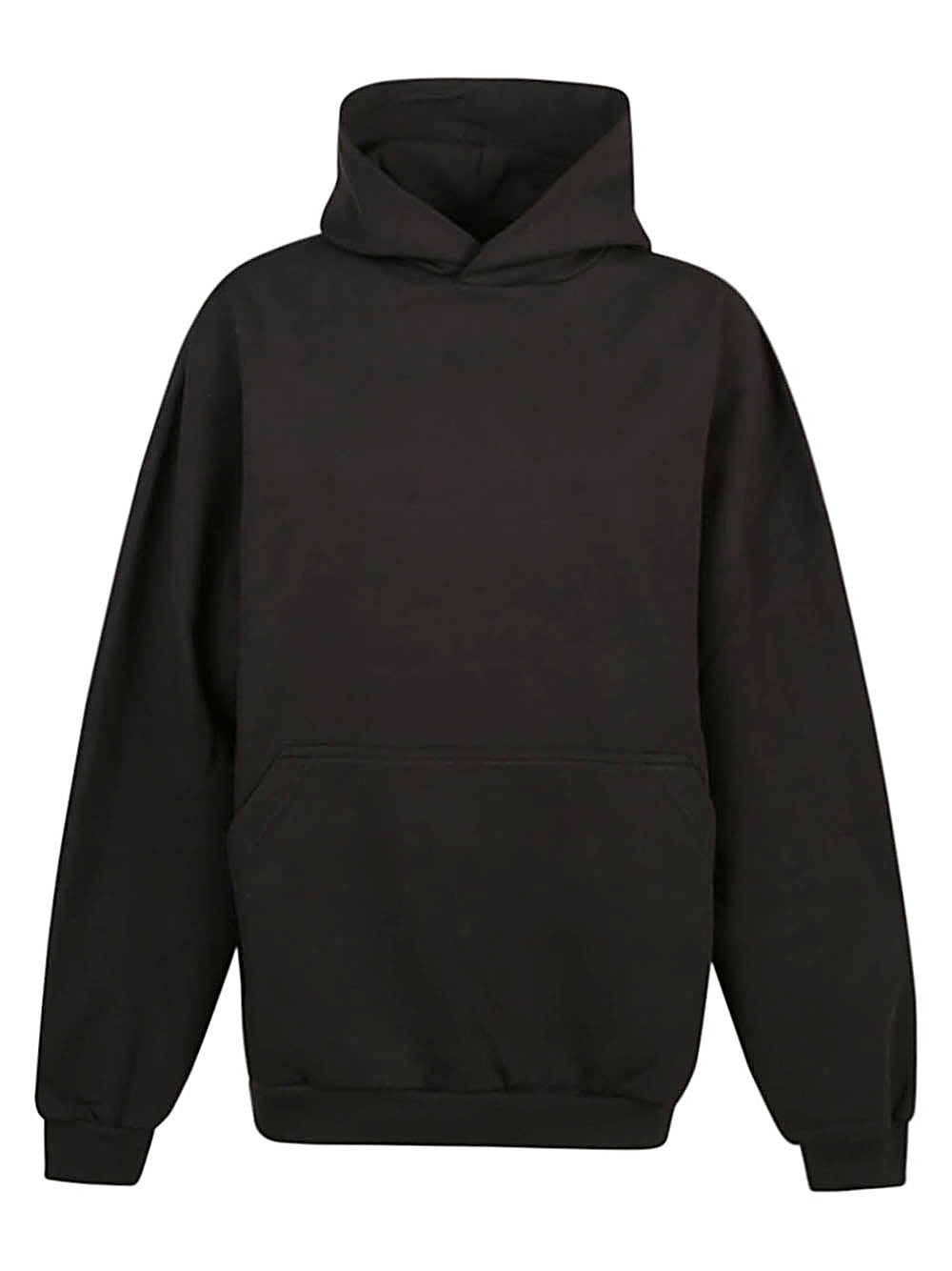 Balenciaga BB Strass Embellished Cotton Hoodie Black