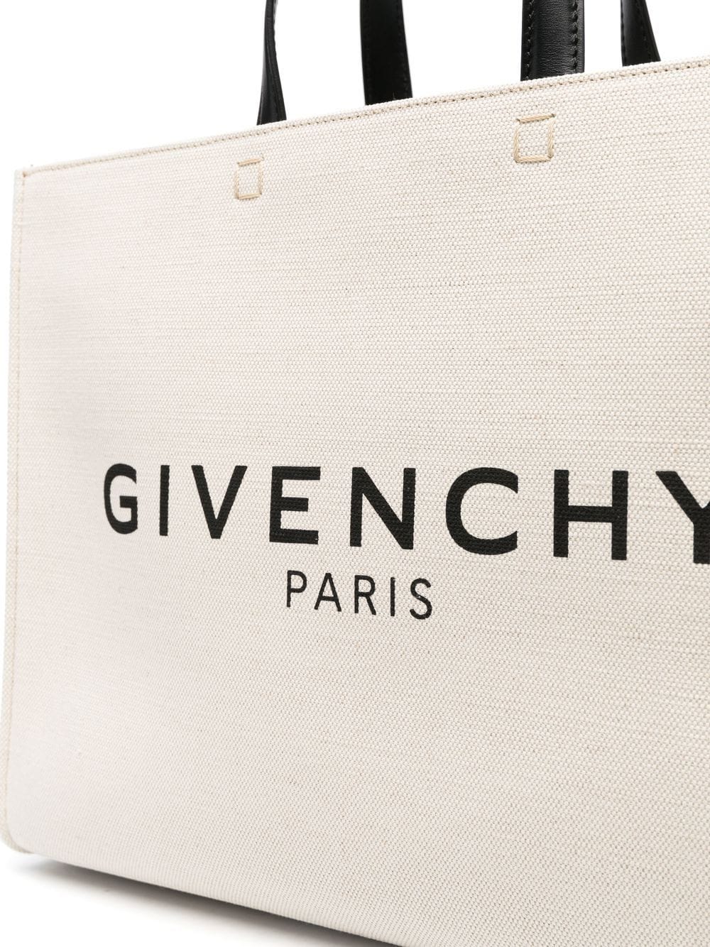 Givenchy G-Tote Medium Canvas Tote Bag Beige
