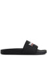 Balenciaga Rubber Pool Sandals Black black