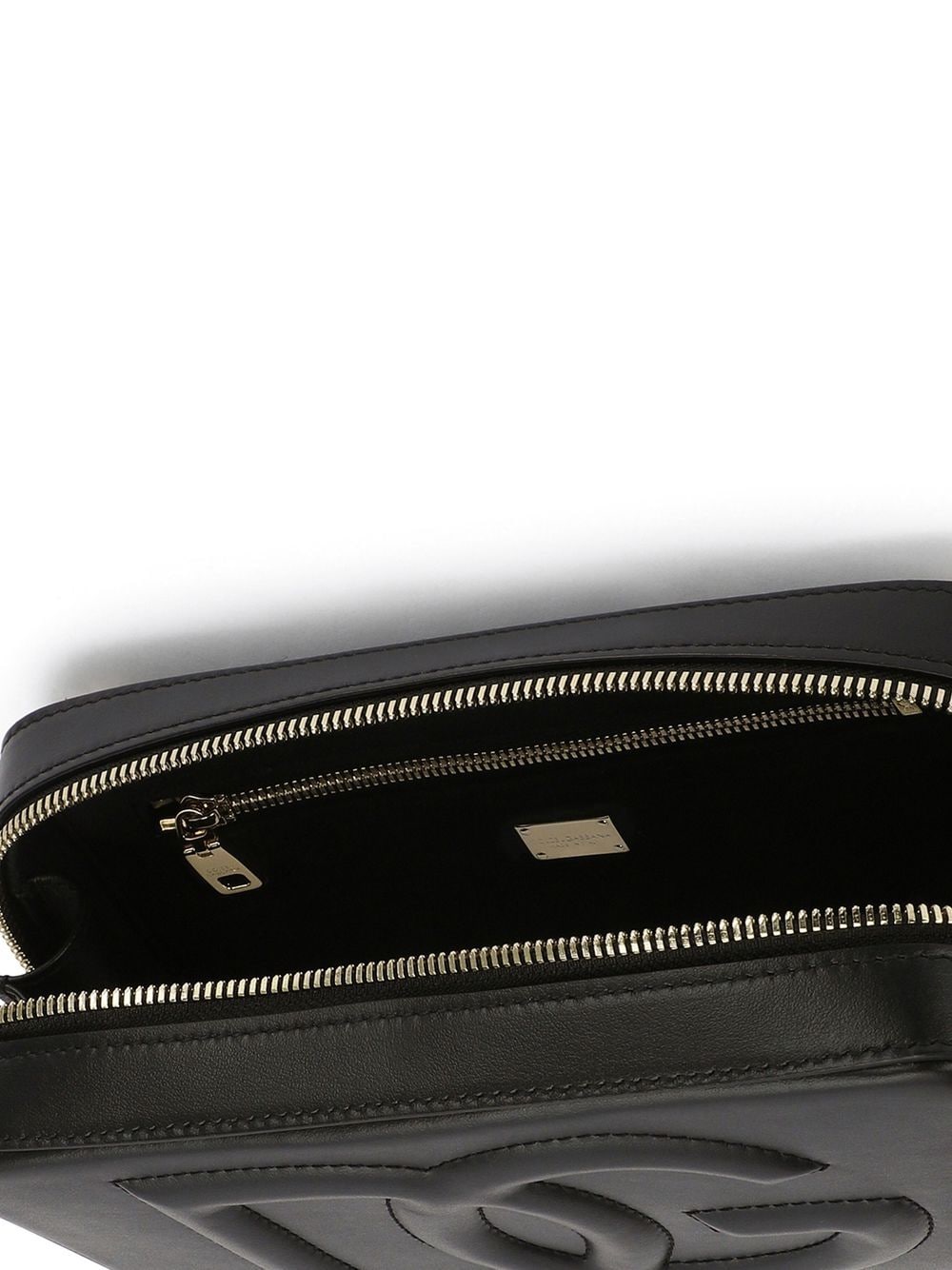 Dolce & Gabbana embossed-logo cross-body bag Black