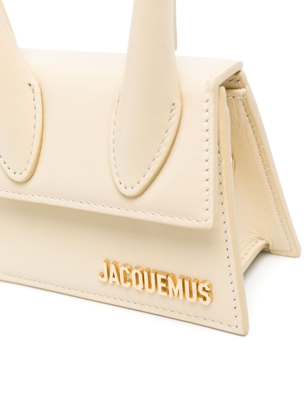 Le Chiquito Mini Calf Leather Bag Ivory