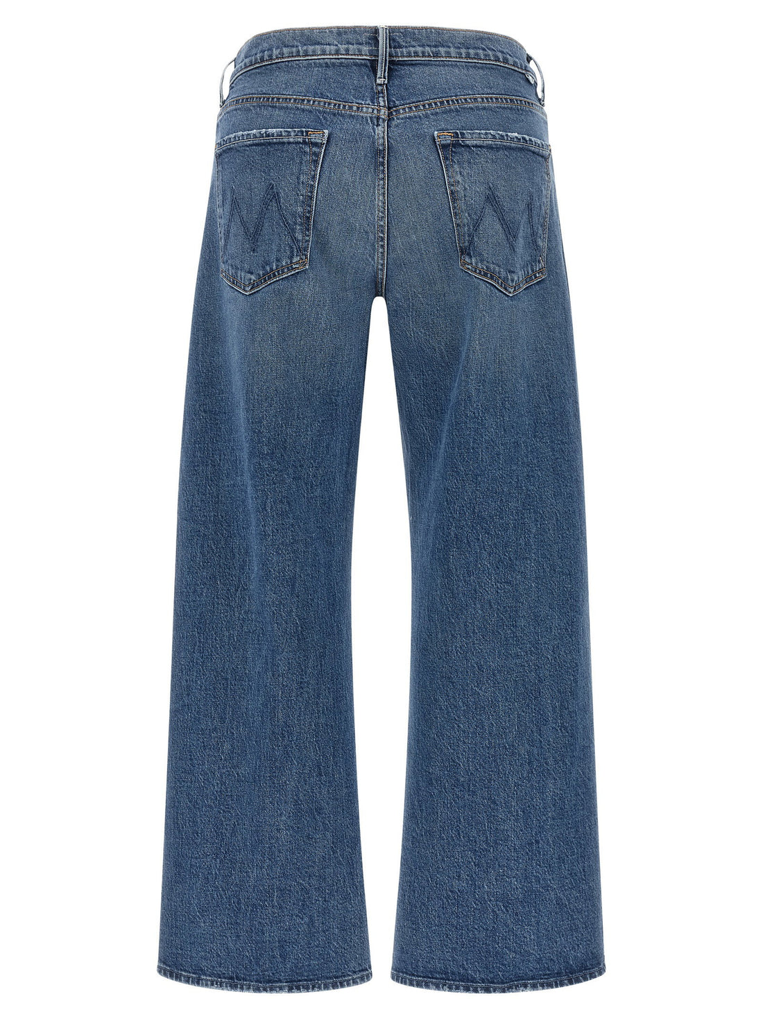 Mother The Mid Rise Maven Flood Jeans Blue