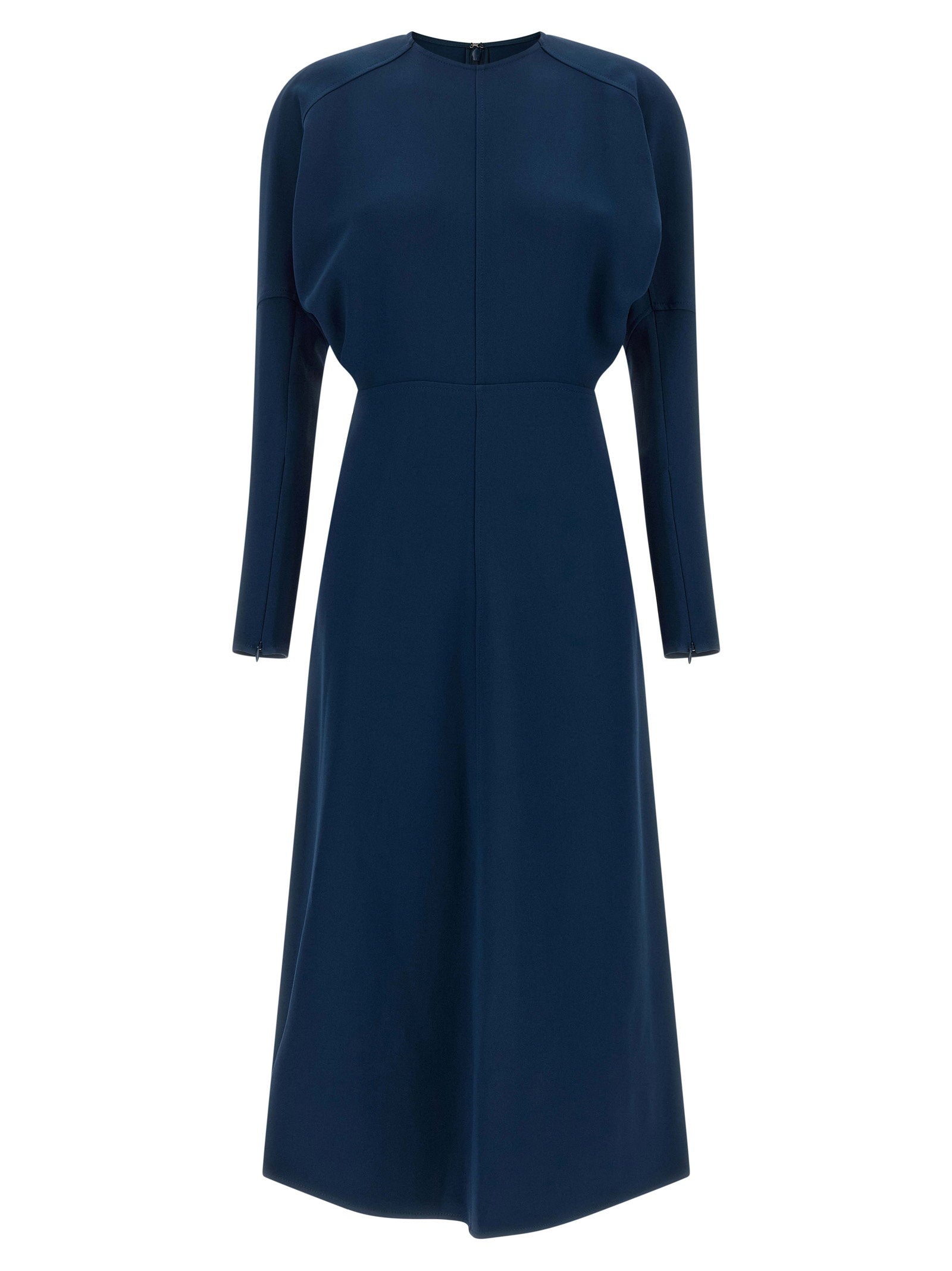 Victoria Beckham Dolman Dress Blue