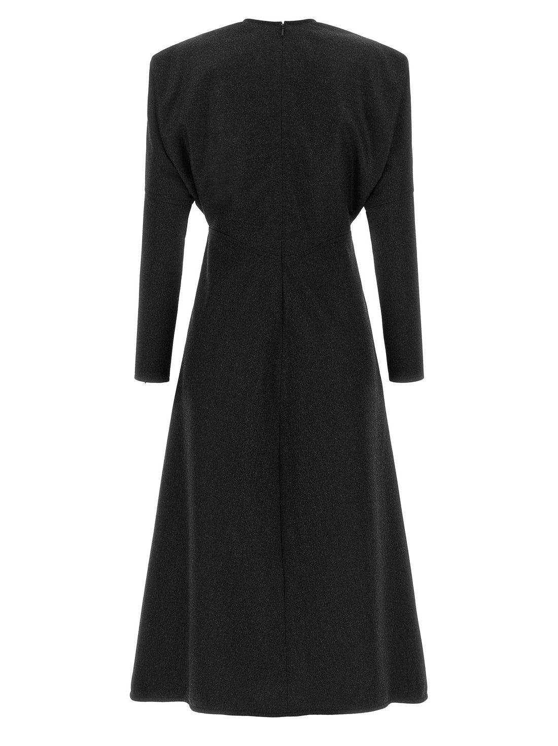 Victoria Beckham Dolman Dress Gray