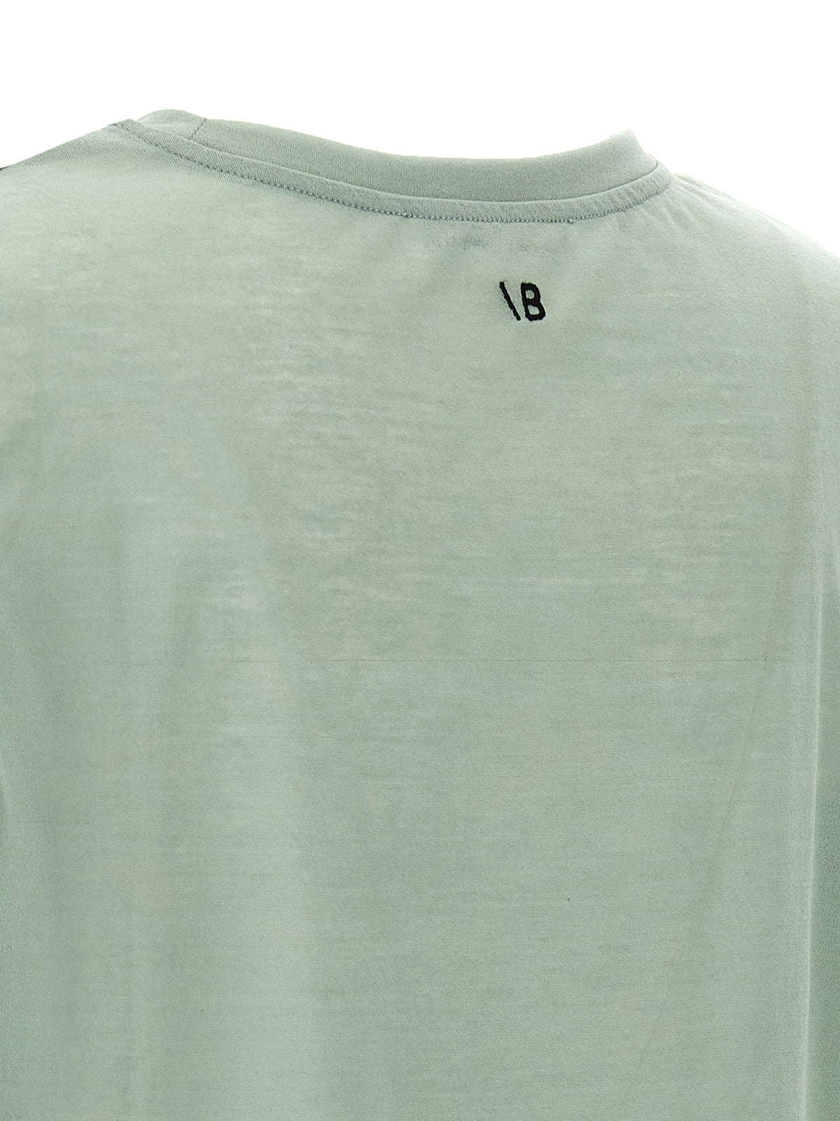 Victoria Beckham Logo Embroidery Top Green
