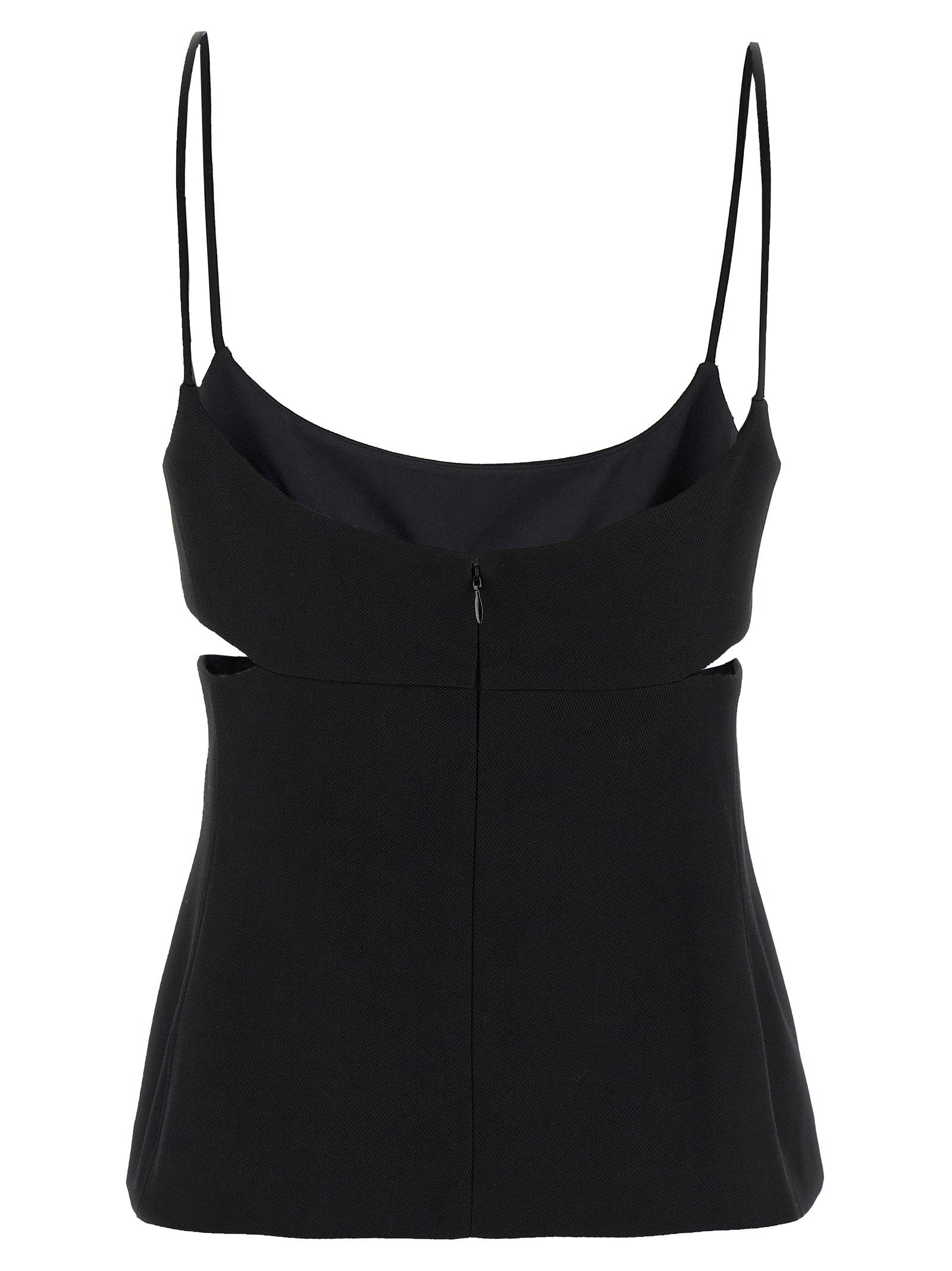 Victoria Beckham Cut-out Cami Top Black