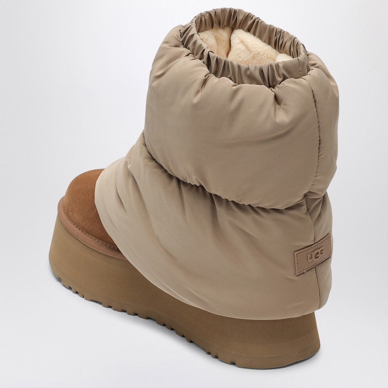 Ugg Classic Mini Dipper suede ankle boots brown
