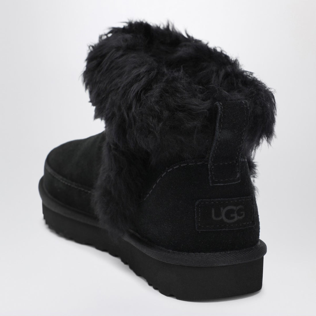 Ugg Classic Ultra Mini Chalet suede boots Black