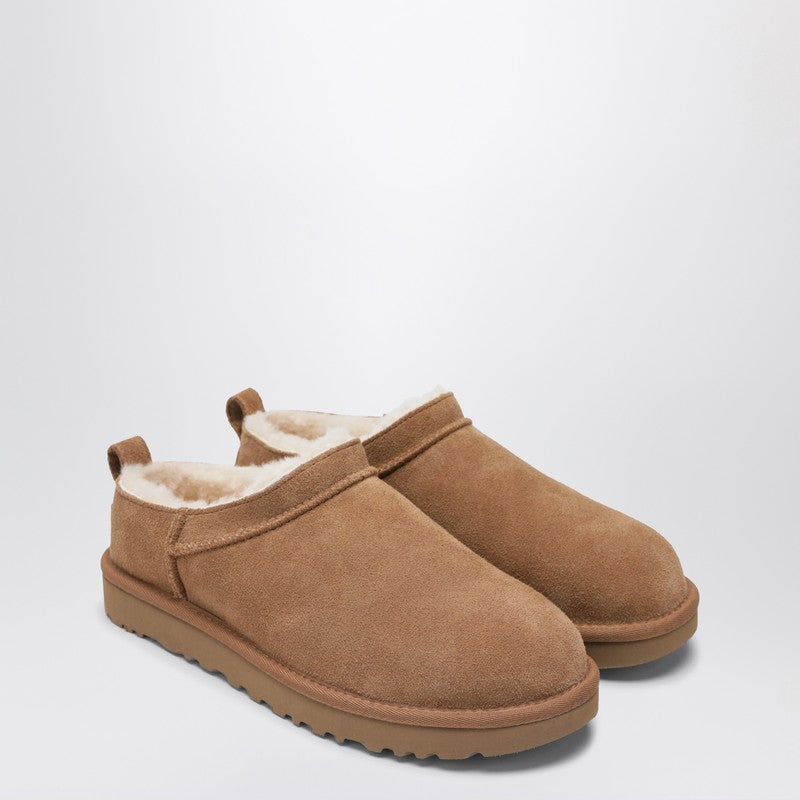 Ugg Micro Suede Ankle Boots in Chestnut Brown brown