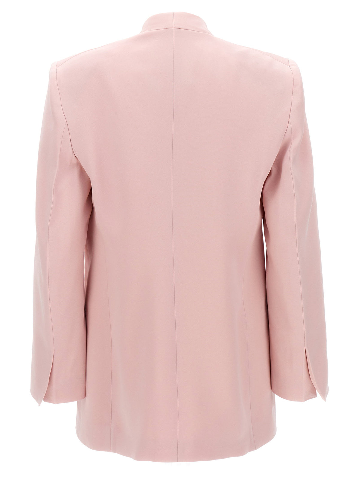 Victoria Beckham Single-breasted Blazer Jacket Pink