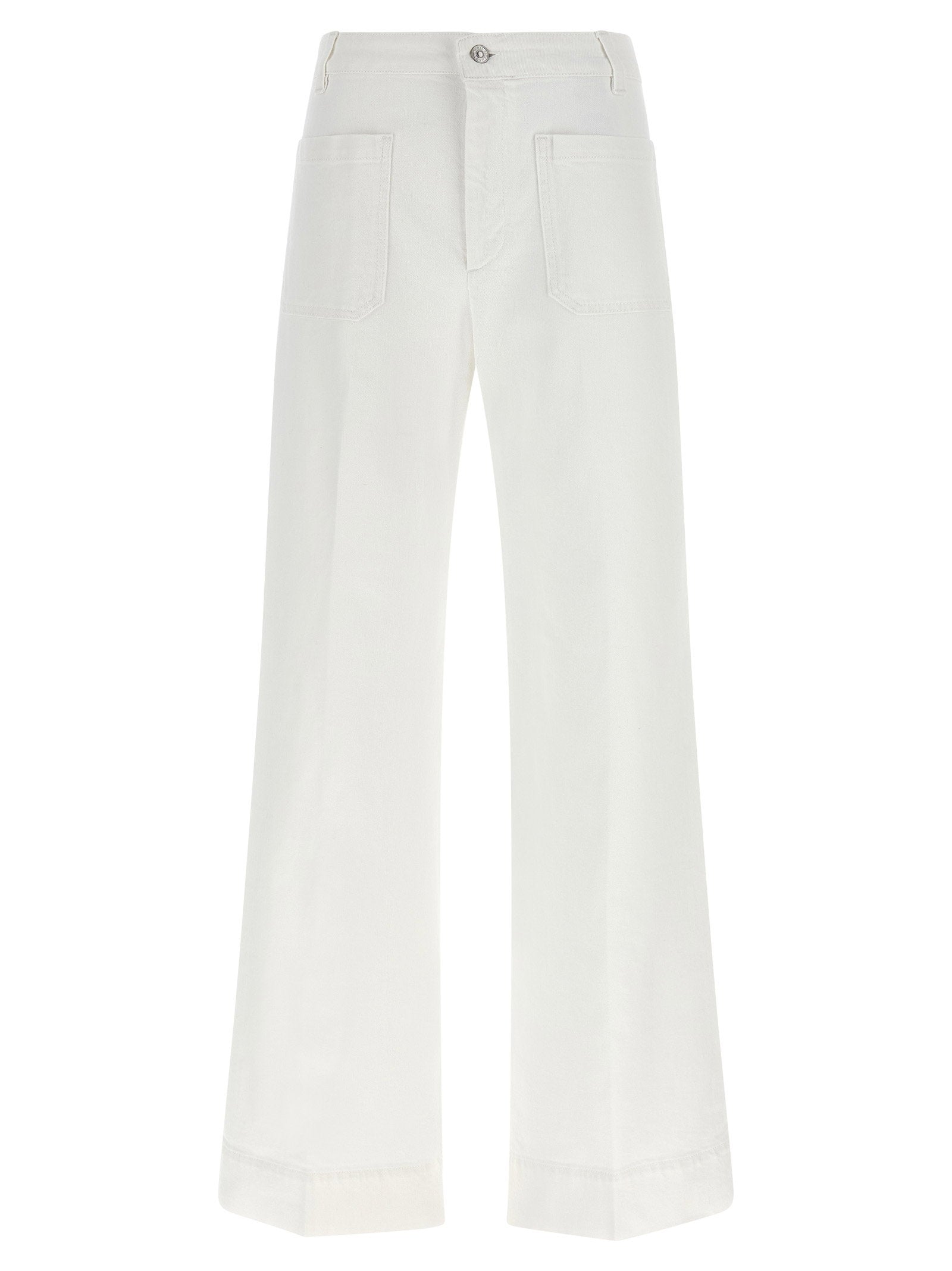 Victoria Beckham Alina Jeans White