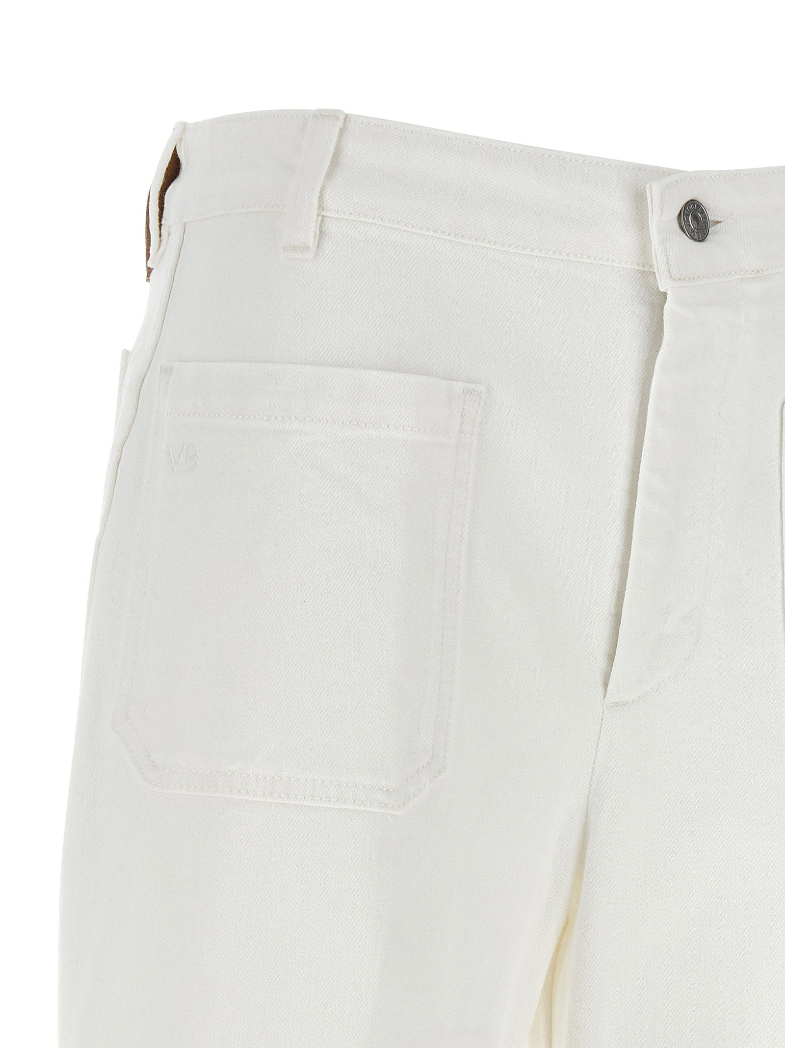 Victoria Beckham Alina Jeans White