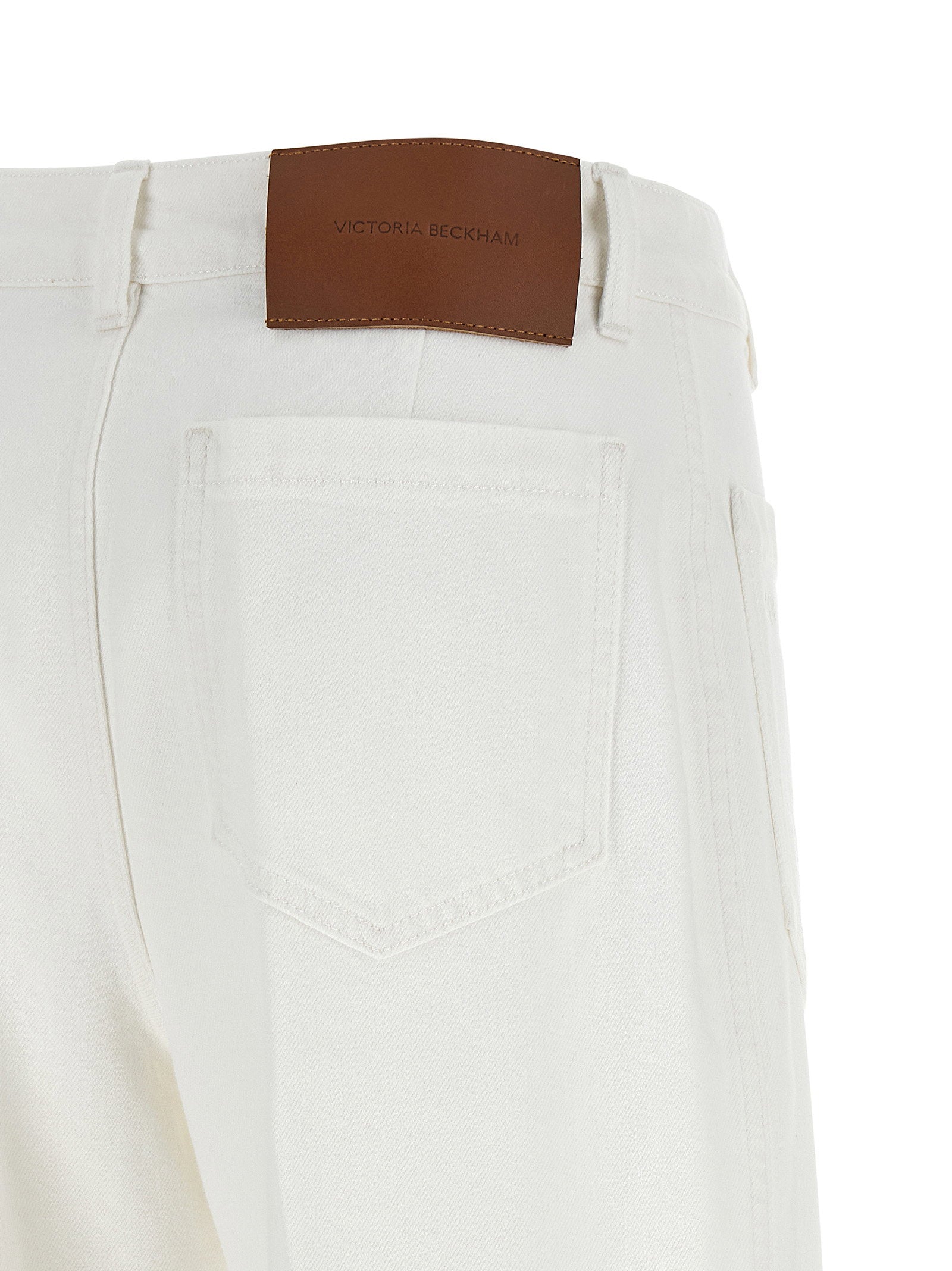Victoria Beckham Alina Jeans White