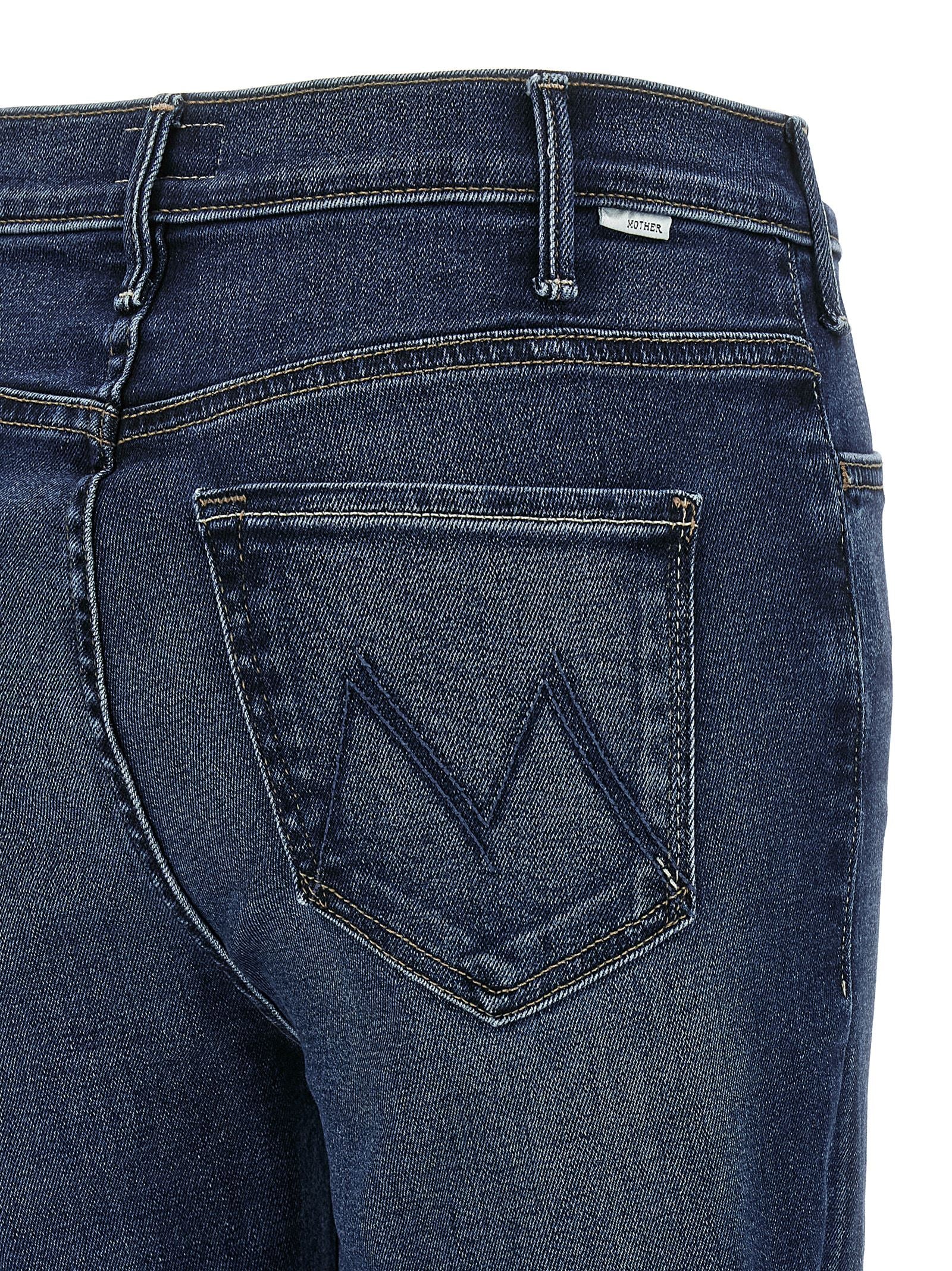 Mother The Hustler Ankle Jeans Blue