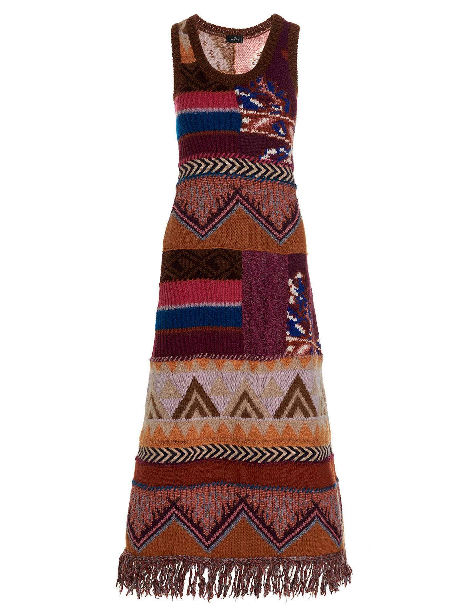 Etro Lee Long Dress Multicolor