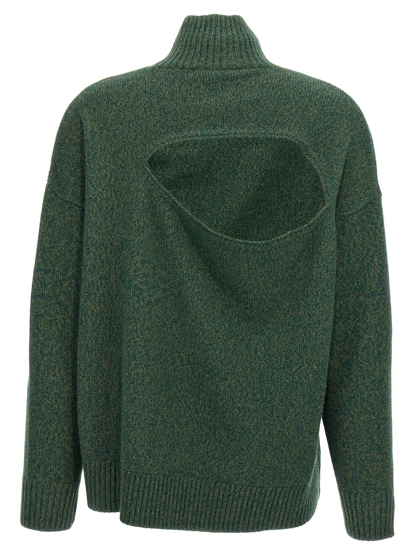 Victoria Beckham Convertible Sweater Green
