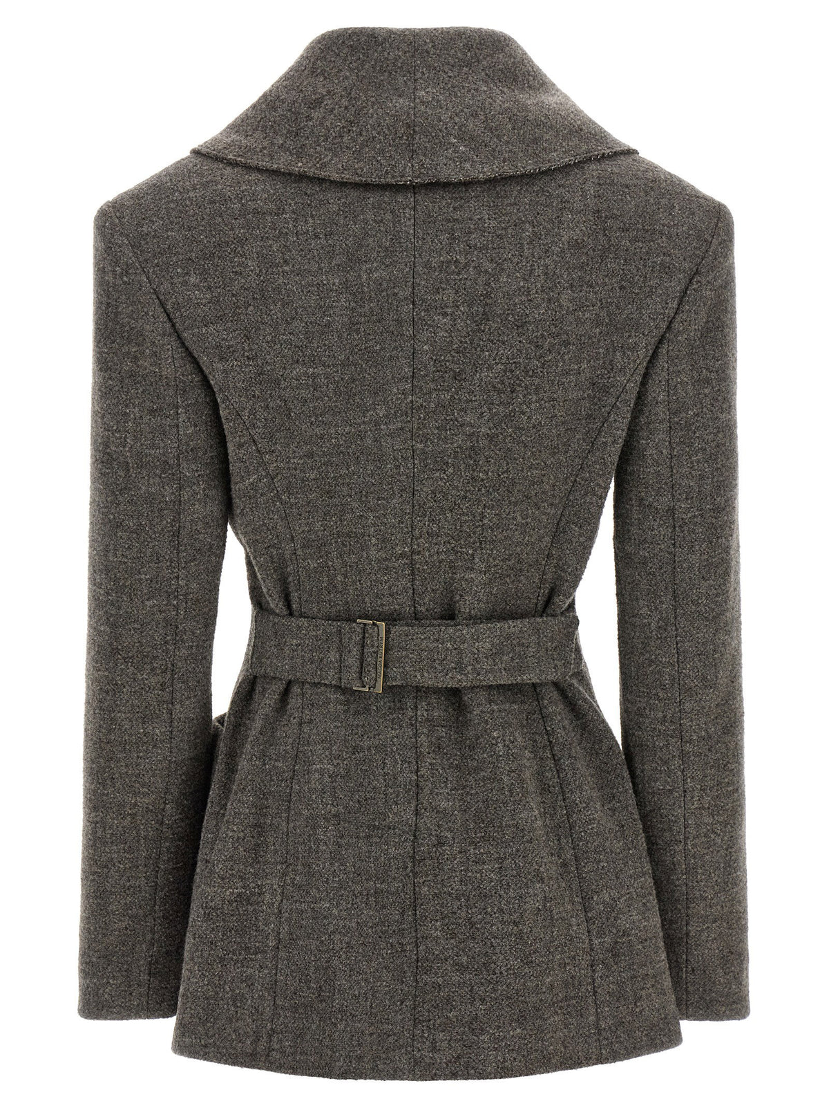 Magda Butrym 04 Blazer Gray
