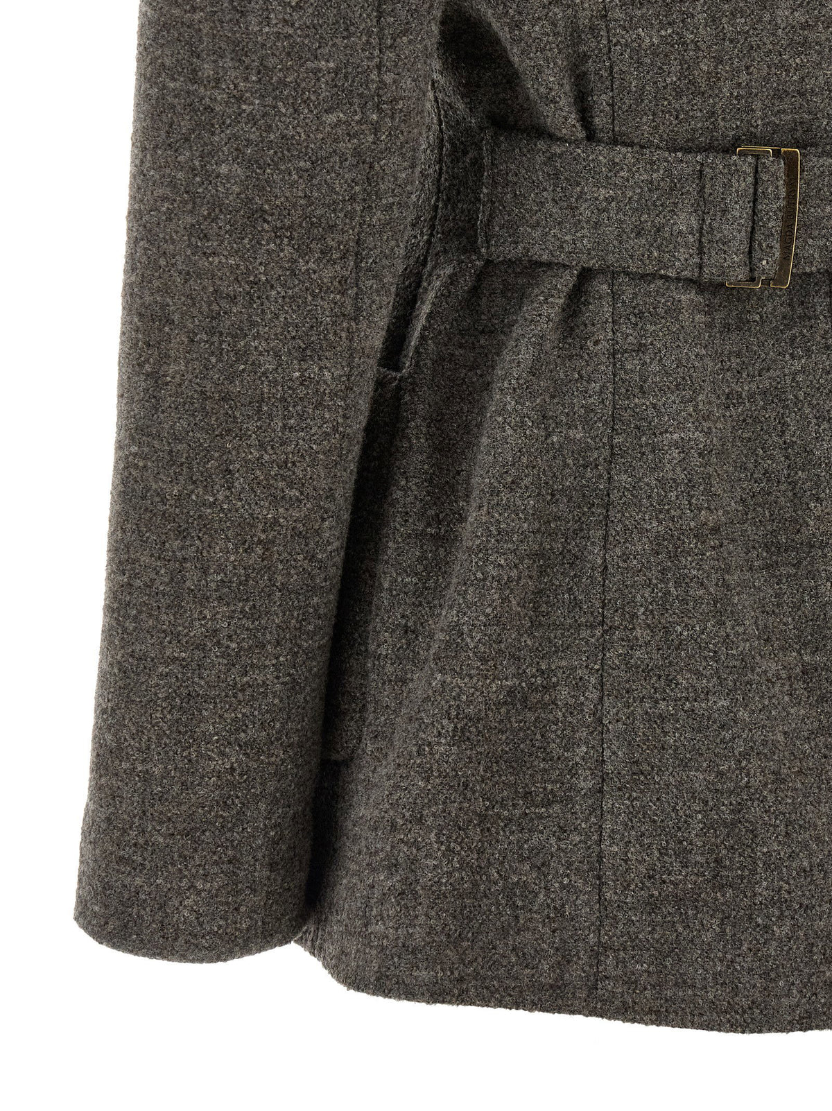 Magda Butrym 04 Blazer Gray
