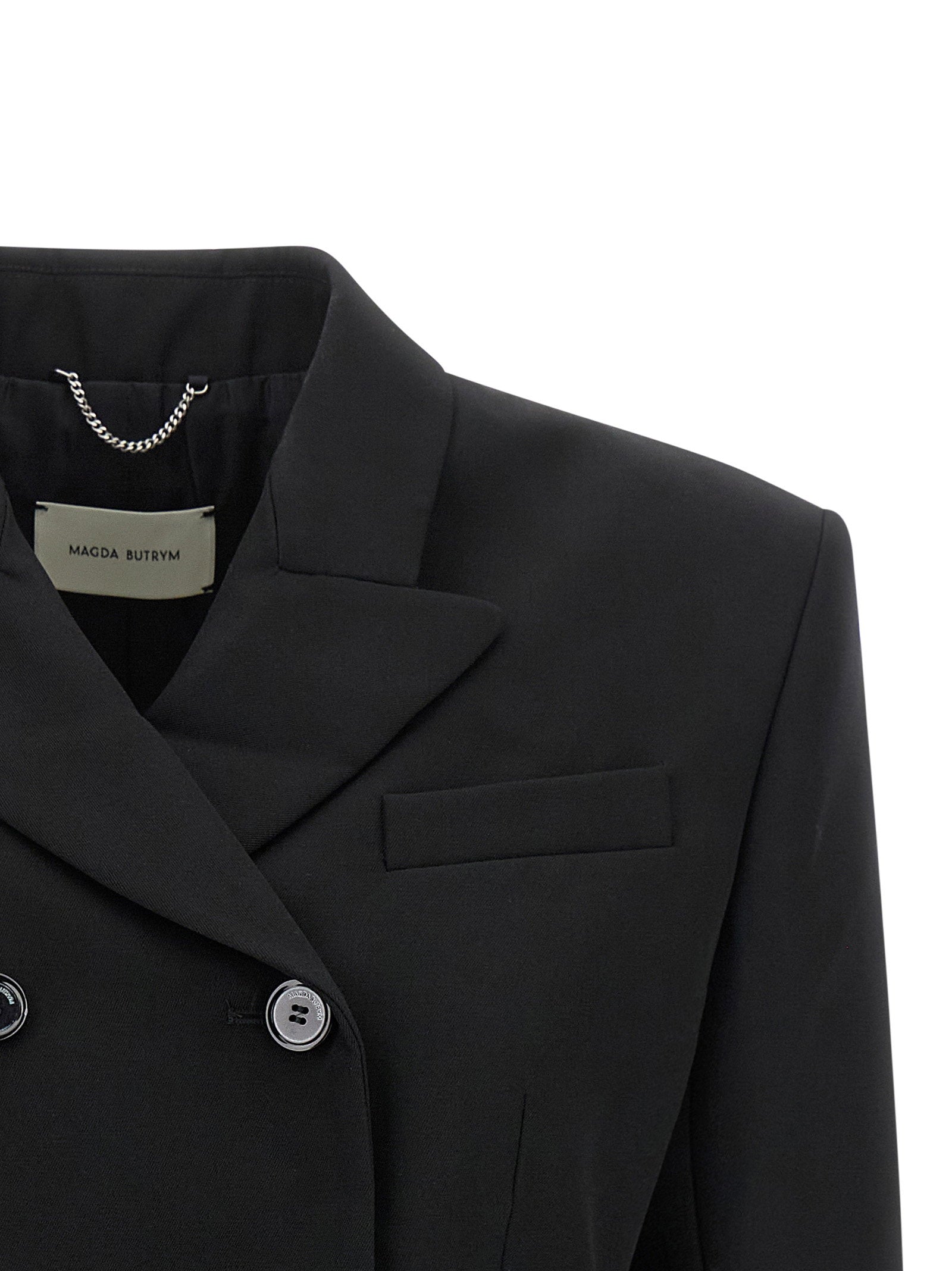 Magda Butrym 01 Blazer Black