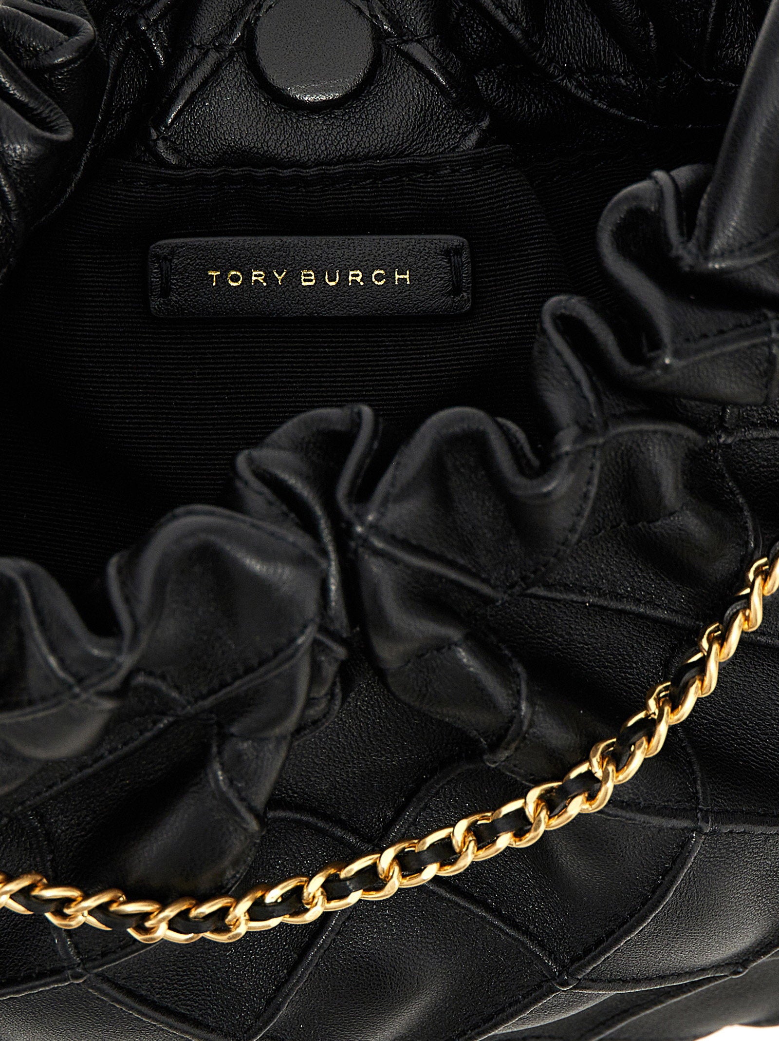 Tory Burch Fleming Mini Handbag Black